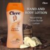 Clere Hand and Body Lotion, Nourishing Cocoa Butter With Glycerine and Vitamin E & A 400 ml 3