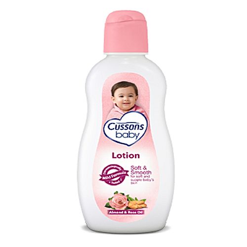 Cussons Baby Lotion Soft and Smooth Oil Almond and Rose Oil 200ml