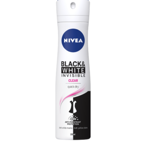NIVEA BLACK & WHITE INVISIBLE CLEAR - 150 ml