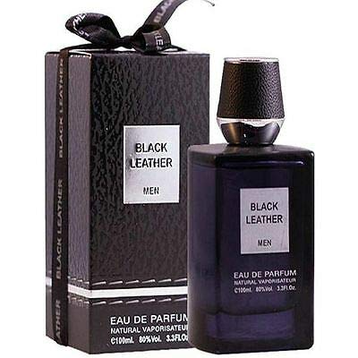 Black Leather - Men - Eau De Parfum - 100ml (3.3 Fl. oz) by Fragrance World